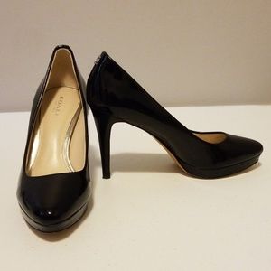 Size 5.5 Black Coach Pumps/Heels